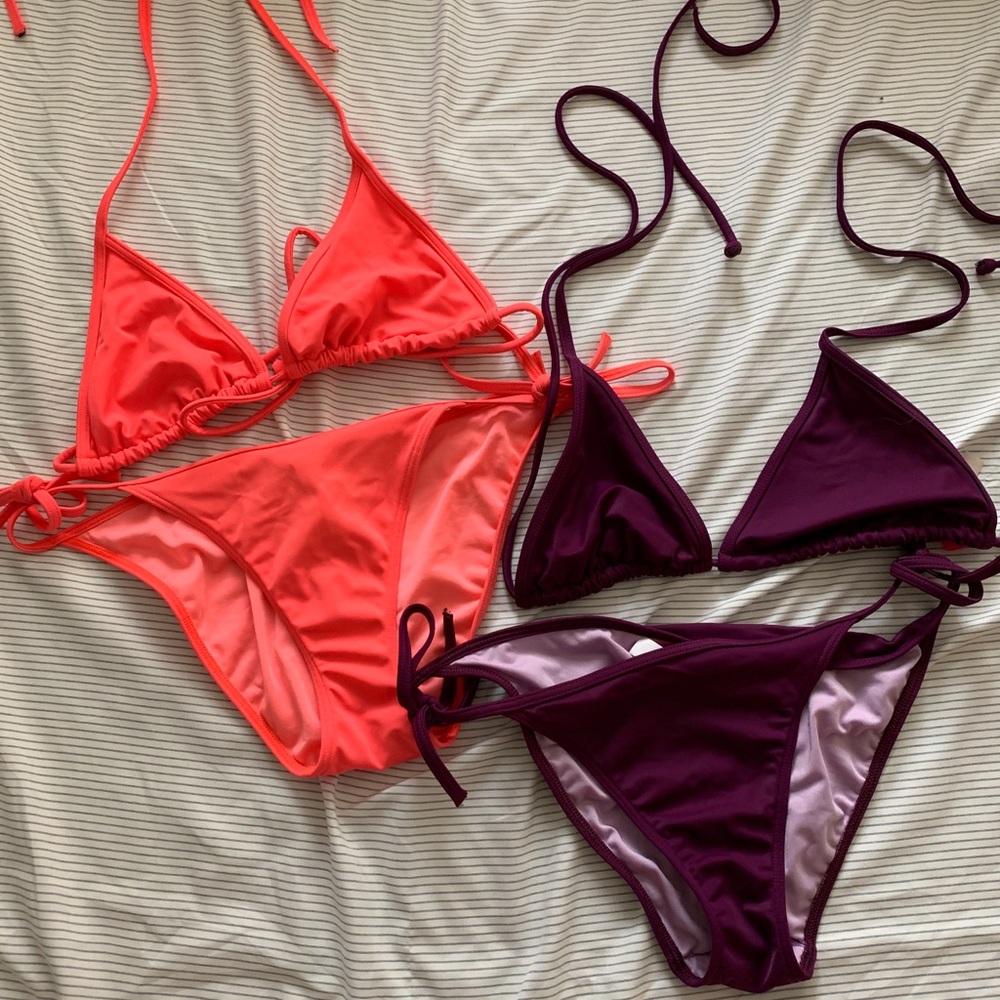 Never worn VS Bikinis!